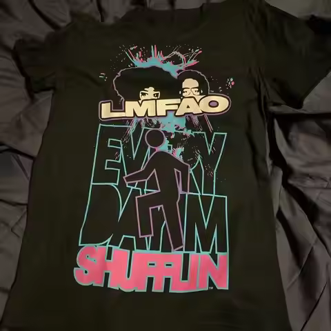Rare LMFAO Band Rock Party Cotton For Fan T shirt MD309