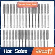 30 Pieces Chainsaw Sharpener Stone Burr Grinding Stone File, Polishing Grinding Tool Grinding Bits, 