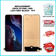 TC X MI POCO F5 PRO LCD F/SET BLACK - TFT