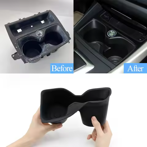 F20 F21 F22 F23 F87 Front Center Console Water Cup Holder Storage Table Insert Removable Cover For B