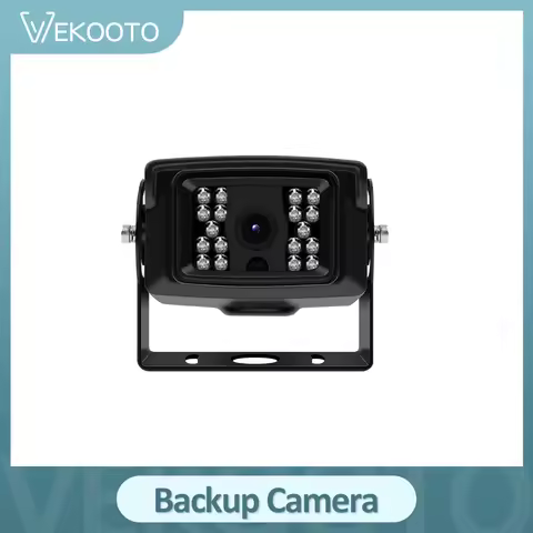 HD 4PIN Heavy Duty Metal Case CCD Sensor Rear View Camera Backup Reversing IR LED Waterproof 12-24v 
