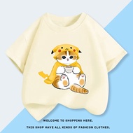 (24 Hours Delivery)KIDS PRINCESS Short T-Shirt Leeve T Cat mofusand New Design Famous Across The Cou