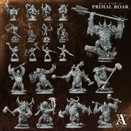 Primal Roar : Old World : Collection : Miniature Resin Game Board Model Made To Order DnD Tabletop C