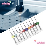 AHTY Mini CNC Drilling Bit Engraving Bit Wood CNC Drill PCB Twist Drill Multifunctional Corn Engravi