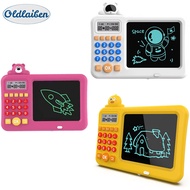 Oldlaiben LCD Writing Tablet Handwriting Board for Kid Oral Calculator Learning Machine with Drawing