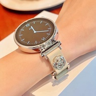 适用华为手表gt4白山茶表带watch3gt2表带GT气质小香风表带watch44.11Suitable for Huawei Watch Gt4 White Camellia Strap Watch