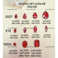 [ DK CODE - RED CD 117 ] STONES - CRYSTAL STONES FOR DRESS