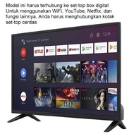 Smart Tv Led 24 Inch+Smart Box Samrt Tv Led 24 In Smart Box Smart Tv