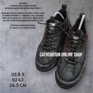 Preloved Shoes Men Black Fashion US8.5/EU42/26.5CM