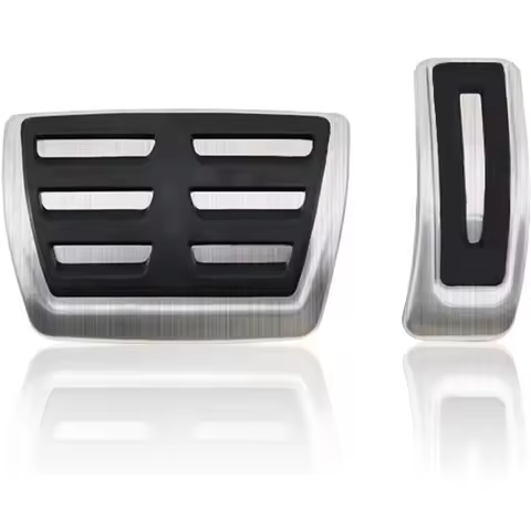 LHD Foot Pedal Cover for Q5 Q7 Q8 A4 B9 A6 (C8) A7 2018-2024 Foot Gas Accelerate Brake Pedal Pad Cov