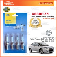 Proton Persona CM6 1.6cc CamPro Car Ignition Spark Plug (4 pcs) Hella CS8RP-11 Energy Spark Plug