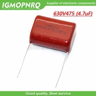 5PCS 630V475 4.7UF Pitch 30MM 630V 475 CBB Polypropylene film capacitor