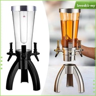 [LovoskibcMY] 3 L Beer Dispenser Drinks Beer Kegerator Drinks Dispenser for Events Gatherings