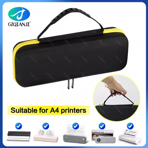 Mini Peripage A4 Printer A40 Bag Storage Case Made Of EVA Large Capacity Portable Printer For Travel