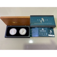 2019 ANDA - Australian Kookaburra 1OZ Silver Two-Coin Set