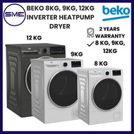 BEKO 8KG/ 9KG/ 12KG INVERTER HEATPUMP DRYER B5T4823IW/ B5T4923RW/ B5T66230WM