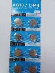 AG13 LR44 A76 SR44 357 303  ALKALINE BATTERY 電池 2粒8元包郵，面交柴灣，鰂魚涌，啟德站