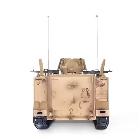 1/16 RTR Tongde RC Tank M2412-B M113A1 ACAV Infrared 360 Turret Rotation Smoking Light Sound Radio C