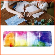 WIT Watercolor Paint Palette Box 24 Well Travel Paint Case Paint Metal Paint Box