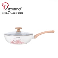 Shogun SG60 Ceragan 28cm Wok with Glass Lid