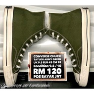 CONVERSE CHUCK  TAYLOR ARMY GREEN