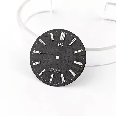 NH35 dial 33.5mm matte dial NH36 dial GS dial log version no lume for Seiko mod