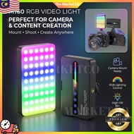 【LOCAL】M160 138 LED CRI96 RGB Video Light Portable Rechargeable Fill Light for Camera, Vlog & Live