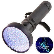 New Mini Portable 9LED UV Flashlight / Ultraviolet Purple AAA Battery  UV LED Lamp Flashlight / LED 