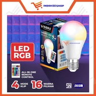 Visero RGB LED Light Bulb / LED Color Bulb + Remote
