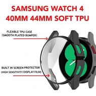 Samsung Watch 4 40mm 44mm Full Coverage Soft Tpu Protection Case Samsung Watch 4 40mm Cover Samsung 