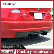 For BMW E46 ABS Car Rear Bumper Lip Spoiler Diffuser For 3 Series 318i 320i 325i 328i M3 1999-2004 R