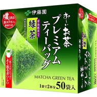 〈Direct from Japan〉〈Made in Japan〉ITO EN Oi-Ocha Premium Tea Bag Green Tea with Uji Matcha 1.8g x 50