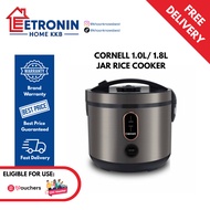 Cornell 1.0L/1.8L Jar Rice Cooker CRCJS10B/ CRCJS18B