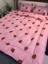 [Bộ ga gối 3 món]Bộ Ga Gối Poly 1m21m41m51m61m82m2 họa tiết hoa 3D cúc trắng Bà Béo  Kho chăn ga gối