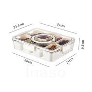 Inaso Tempat Penyimpanan Sayur/Buah/Bumbu Dapur Kontainer Makanan Kulkas Food Prep Container HSB823