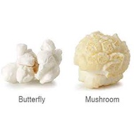Pop Corn Biji Jagung Corn Kernel Bertih Jagung Mushroom Popcorn Mushroom Kernel Butterfly CROWN 爆米花 