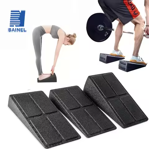 3pcs/set Squat Wedge Block Adjustable Non-Slip Squat Ramp Deadlift Wedge Calf Stretcher Slant Board 