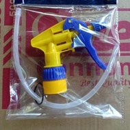 Multifunctional spray head for bird bath spray and flower spray