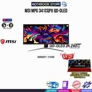 [ผ่อน 0% 10 ด.]MSI MPG 341CQPX QD-OLED/QD-OLED 2K 240Hz/ประกัน 3 Years