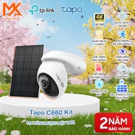 [Genuine] Tapo C660 KIT – AI Camera Outdoor Security 360 Panning, Solar Energy, Smart Warning