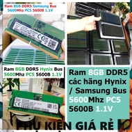 LAPTOP COMPONENTS 8GB DDR5 LAPTOP Ram Hynix / Samsung 5600Mhz PC5 5600B 1.1V For Laptops - New