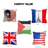 Square Cushion Pillow Sofa Pillow Bantal Sofa Empat Segi 16inch x 16inch  正方形沙发小枕头