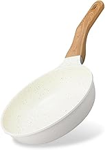 Iris Ohyama NTL-F20PG NachuKaru (NatLight) Frying Pan, 7.9 in. (20 cm), for IH and Gas Burners, Ligh