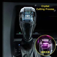 1Set LED Crystal Car Handles Gear Shift Knob Lever Gear Manual Knob Auto for Toyota Mitsubishi Accessories
