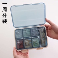 medicine pill box pill box Pill Box Portable Medicine Packing One Week Seven Days Large Capacity Pil