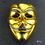 GOLD Glossy GOLD Hacker Mask 2021 hacker
