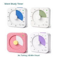 HAISH V7 Silent Visual Timer 60-Min Study Pomodoro Timer Magnetic Countdown Desk Timer No Ticking