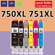 Compatible Canon PGI 750XL CLI 751XL Ink PGI 750 CLI 751 Black PGI750XL CLI751XL Ink Cartridge for  