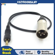 Anifcas 3.5mm Audio Cable XLR 3 Pin for UWP D11 D21 Microphone Sound Recording