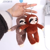 JEROMY5R Plush Sloth Keychain, Soft Doll Simulation Sloth Small Pendant, Kids Toy Keyring Stuffed An
